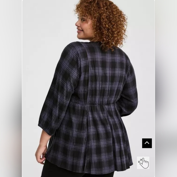 Torrid Fit and Flare Top - Picture 2 of 6